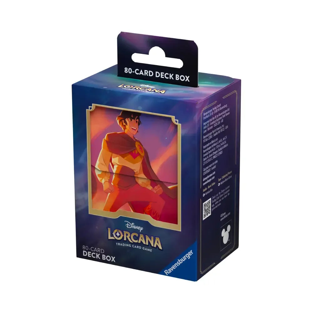 Disney Lorcana (Set05) deck box Aladyn