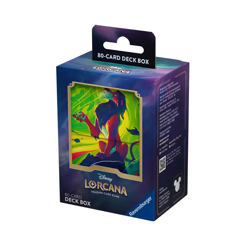 Disney Lorcana (Set06) deck box  Skaza